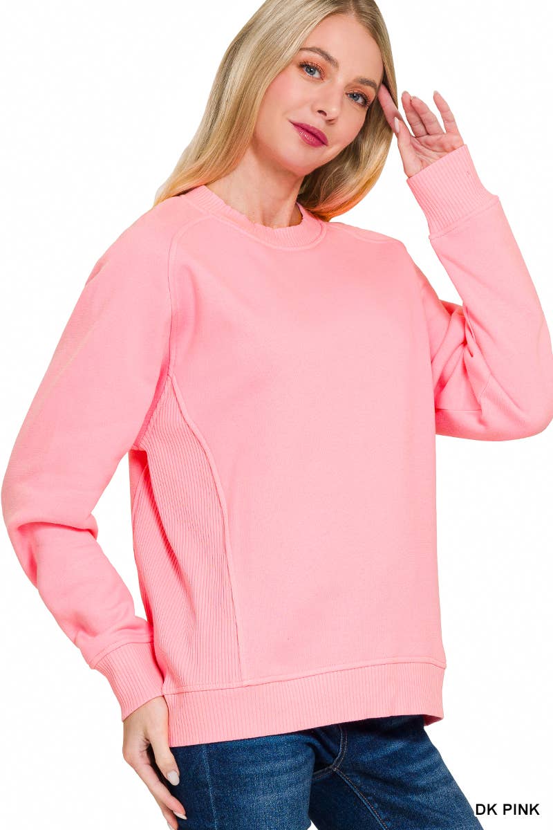 42POPS – wholesale Sweatshirt – Women's – ",.._ Fleece Round Neck Sweatshirts59