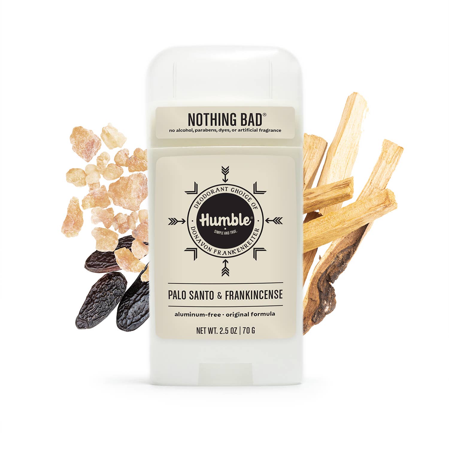 Humble Brands, Inc. - Wholesale Deodorant - Unisex - Palo Santo & Frankincense Original Deodorant