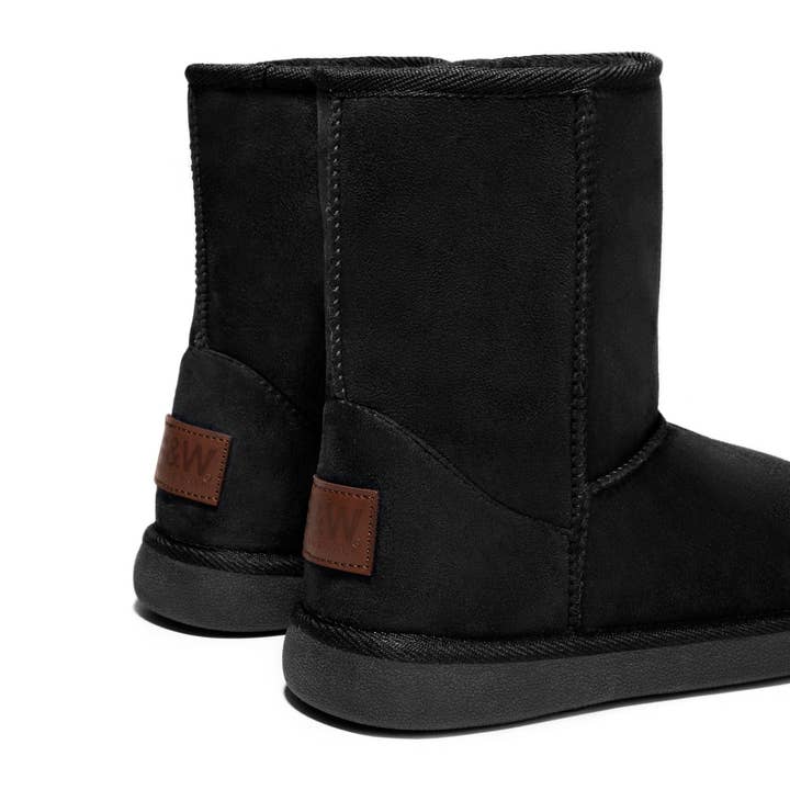 Break&Walk sort australsk støvle med vandafvisende teknologi for engroshandel hos Break&Walk