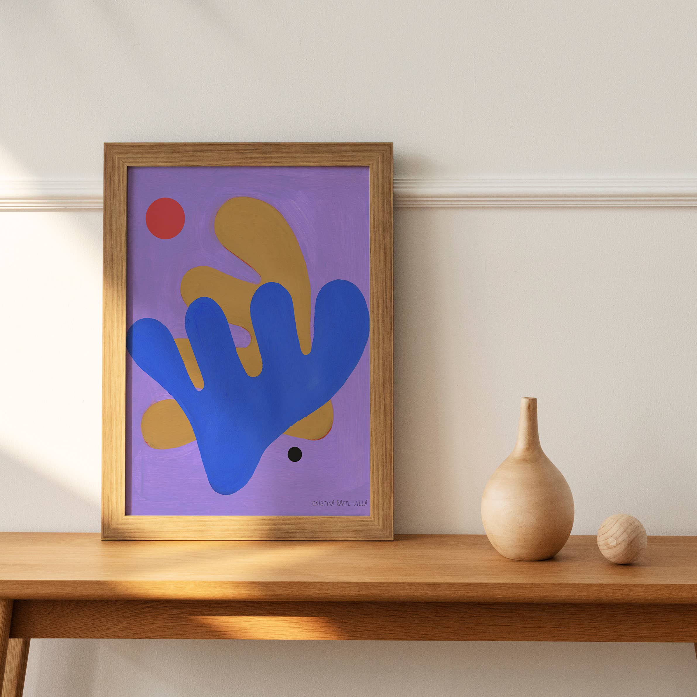 Honora Papers – wholesale Konsttryck – Snäcka Organiska Former Abstrakt Konsttryck2