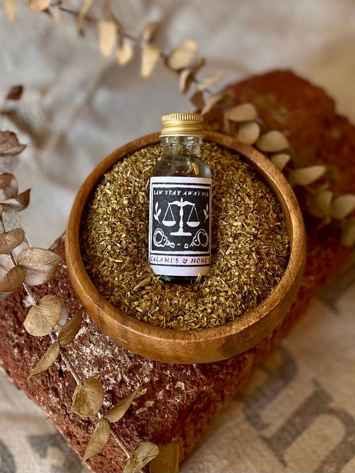 Law Stay Away Oil for wholesale by Calamus & Honey