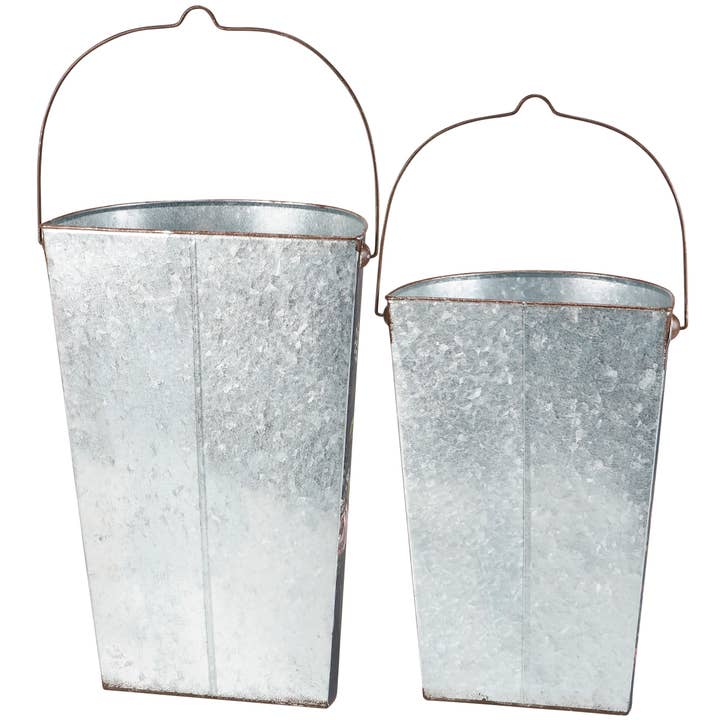 Primitives by Kathy - Wholesale Storage Bin - Bunny Wall Bucket Set1