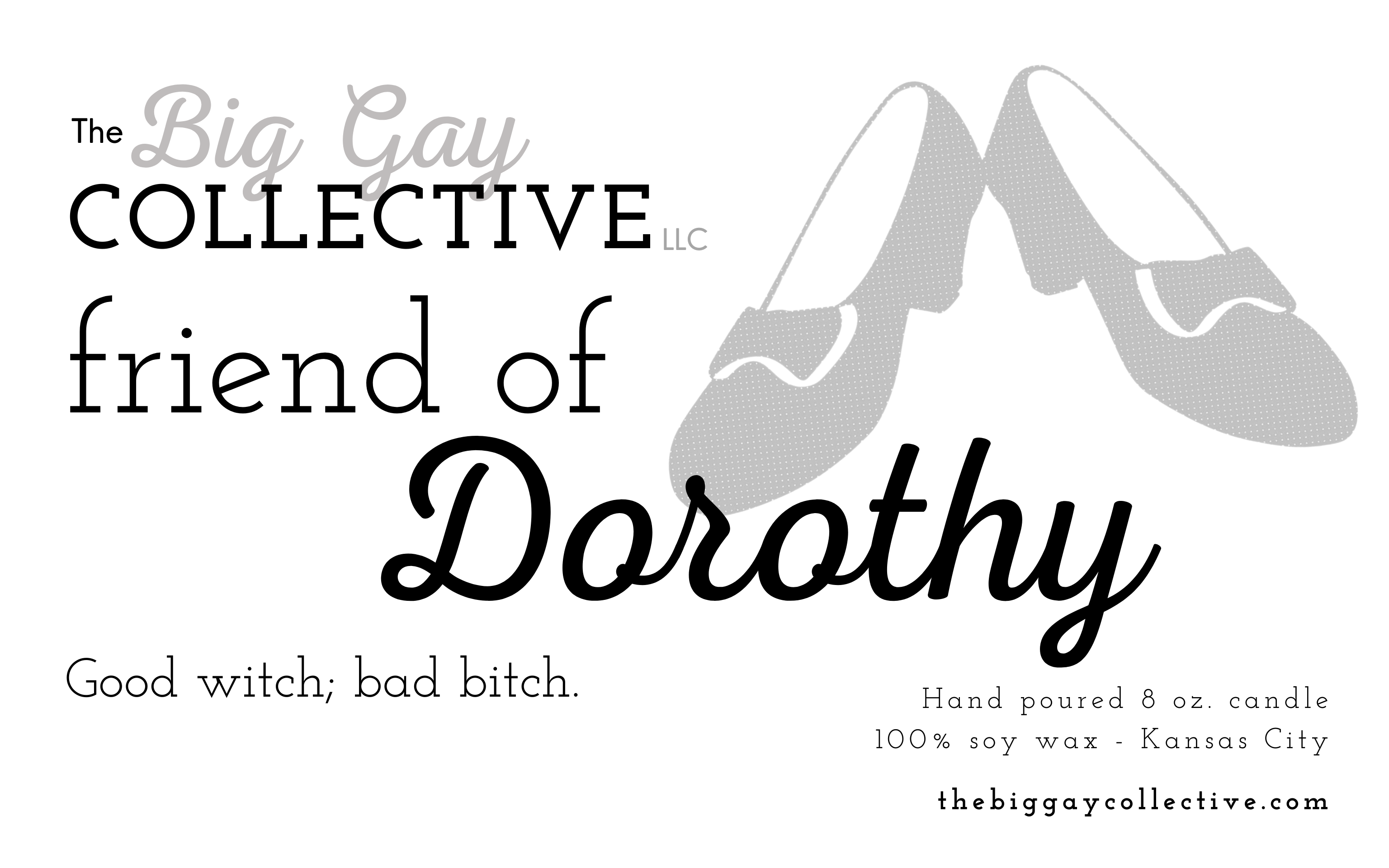 The Big Gay Collective LLC - Wholesale Jar/Filled Candle - Friend of Dorothy4