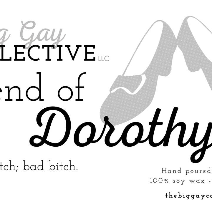 The Big Gay Collective LLC - Wholesale Jar/Filled Candle - Friend of Dorothy4