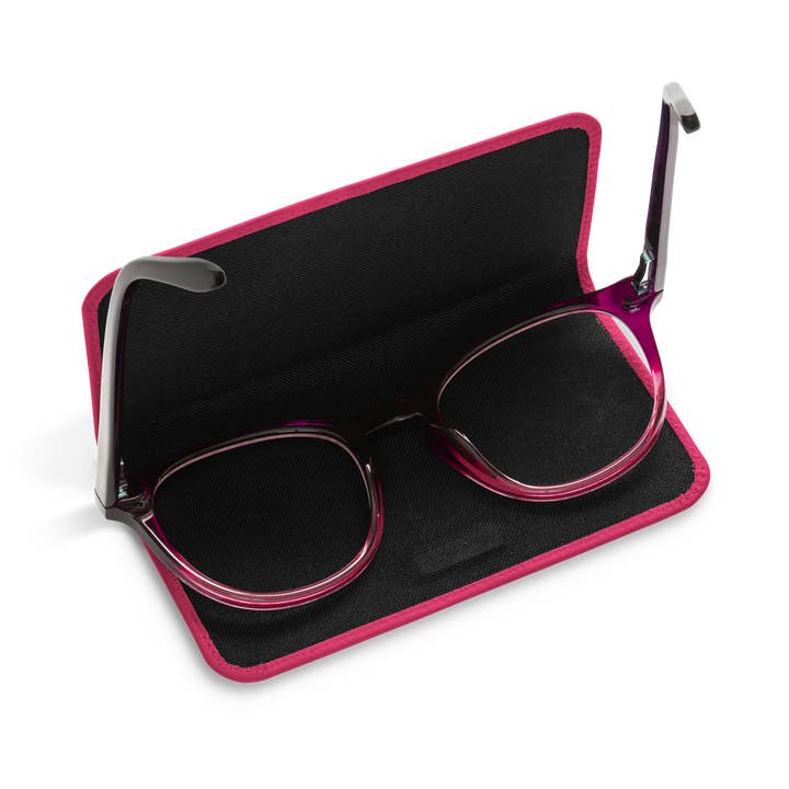 Lensrappa – wholesale Eyewear cases & holders – Women's – Raspberry Pink Lensrappa3