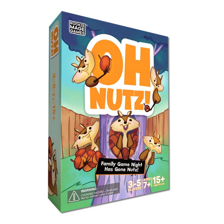 Oh Nutz! Card Game - Family Game Night Has Gone Nutz! for wholesale by Rookie Mage Games
