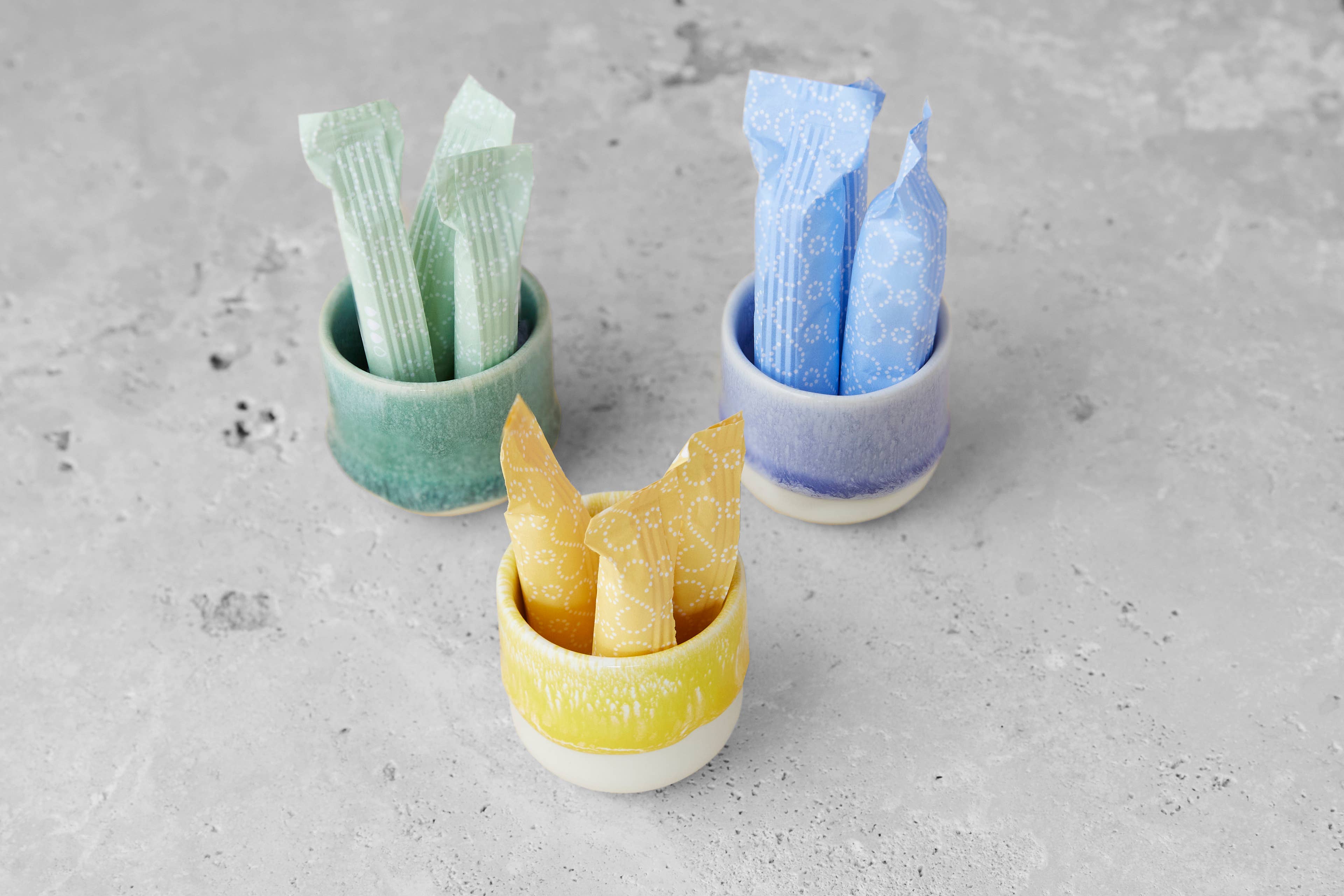 Mooncup – Tampão por atacado – Naked Tampons® | Médio (pacote com 16) | Sem plástico | Vegan2