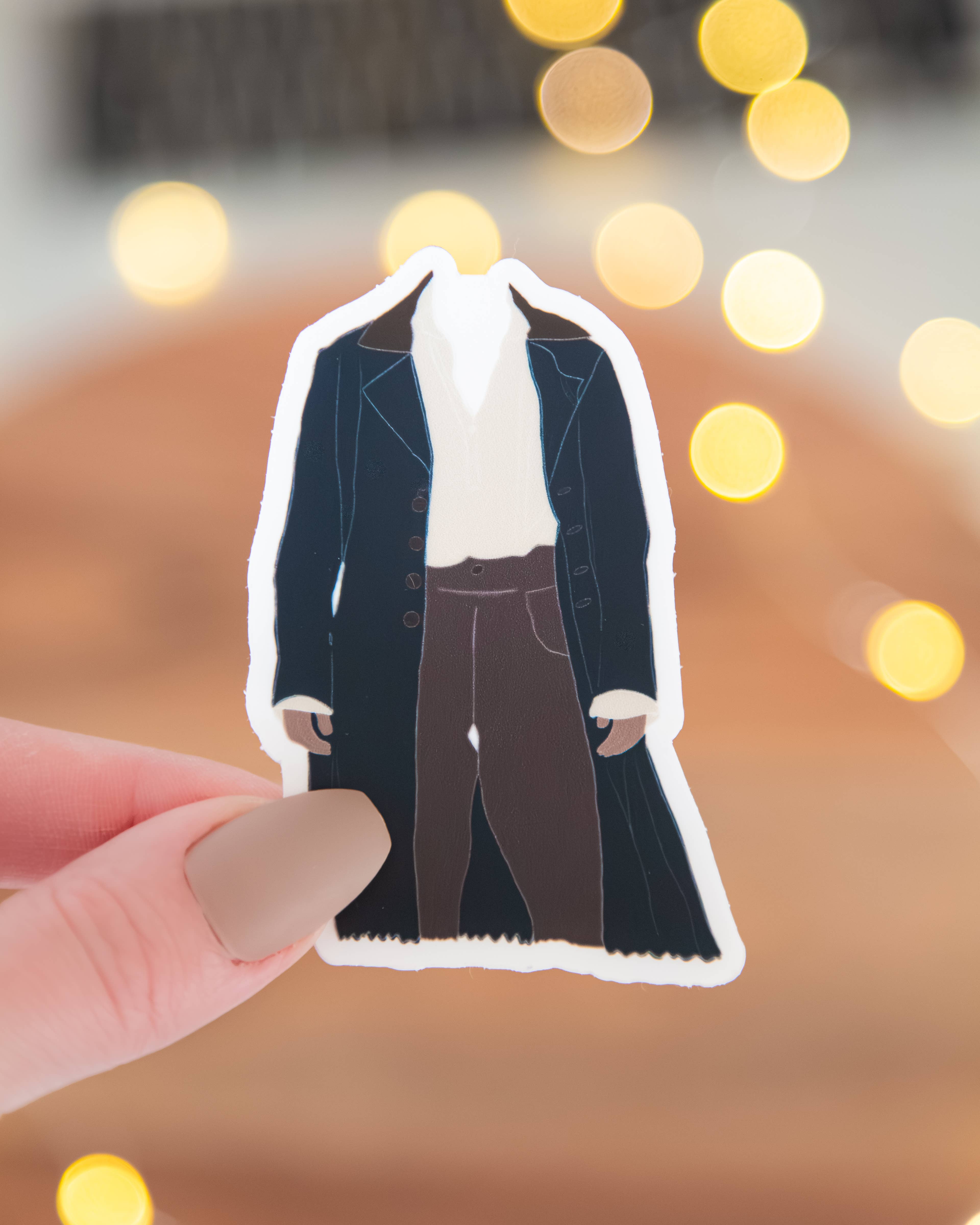 Twelfth Pine - Wholesale Sticker - Mr. Darcy Pride and Prejudice Sticker, 2x3in2