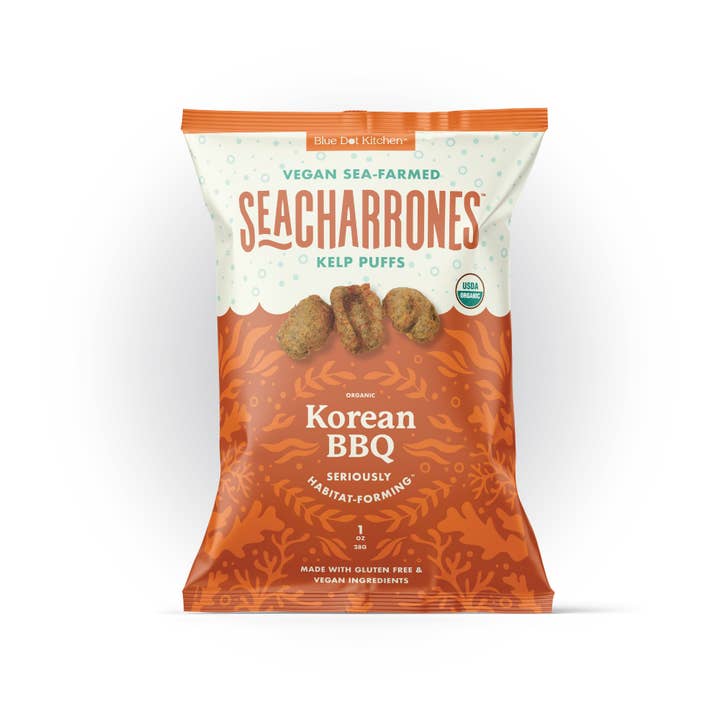 Seacharrones - Wholesale Puffed Snack - Seacharrones Kelp Snack - Korean BBQ