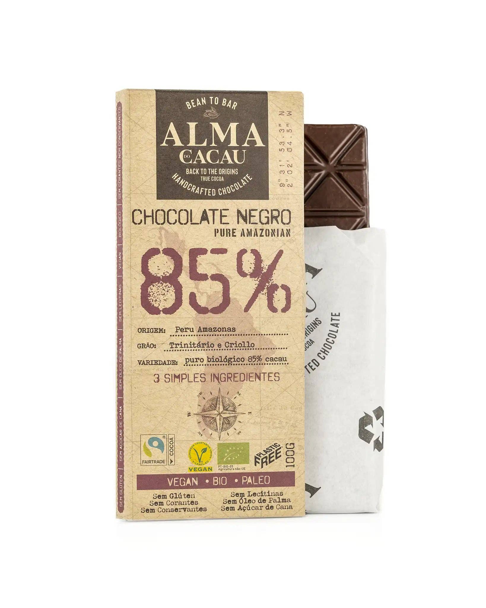 Nómada Chocolates - Wholesale Chocolate Bar - 72% Cocoa Origins - Organic Dark Chocolate2