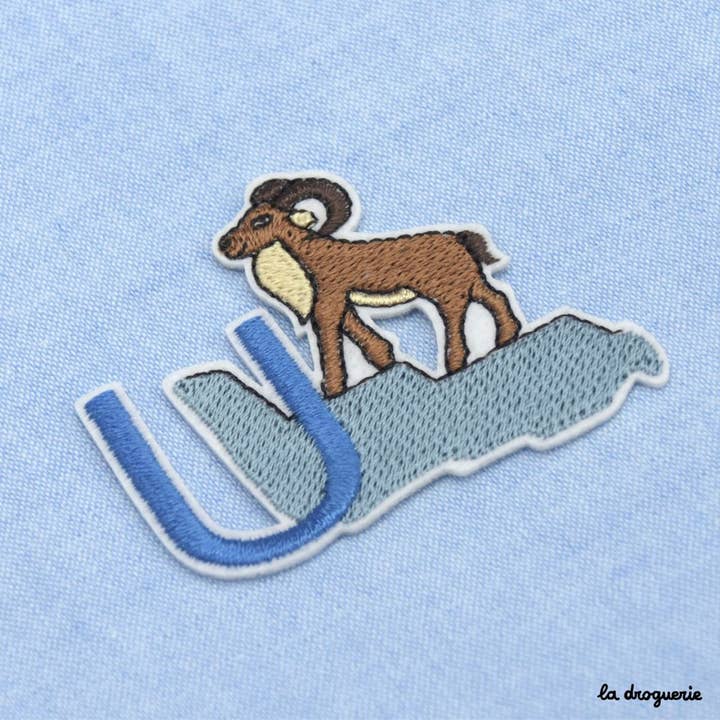 LA DROGUERIE - Venta al por mayor Parches - Parche de alfabeto animal20