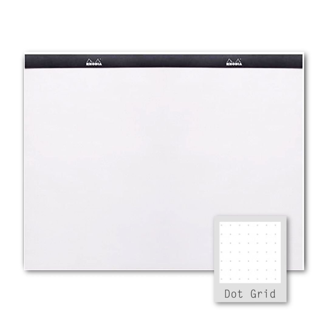 Exaclair - Vente Blocs-notes - Ordinateur de bureau Rhodia Classic Bloc-notes 16,5 x 12.5"5