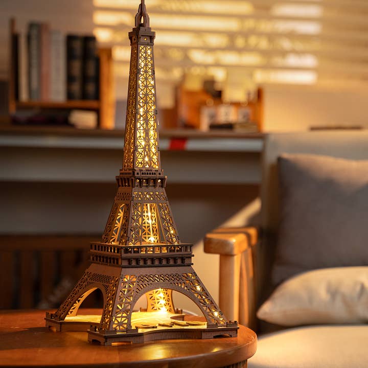 Robotime - Wholesale DIY Craft Kit - TGL01 Rolife Eiffel Tower DIY 3D Puzzle10