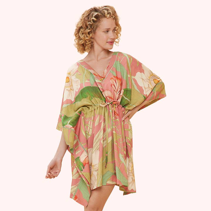 Beach Cover Up - Delicate Tropical, Candy for wholesale by Powder Design inc - US