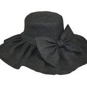 Jeanne Simmons Accessories - Wholesale Straw Hat - Women's - 5" Pleated Brim Paper 1999 Hat Spring