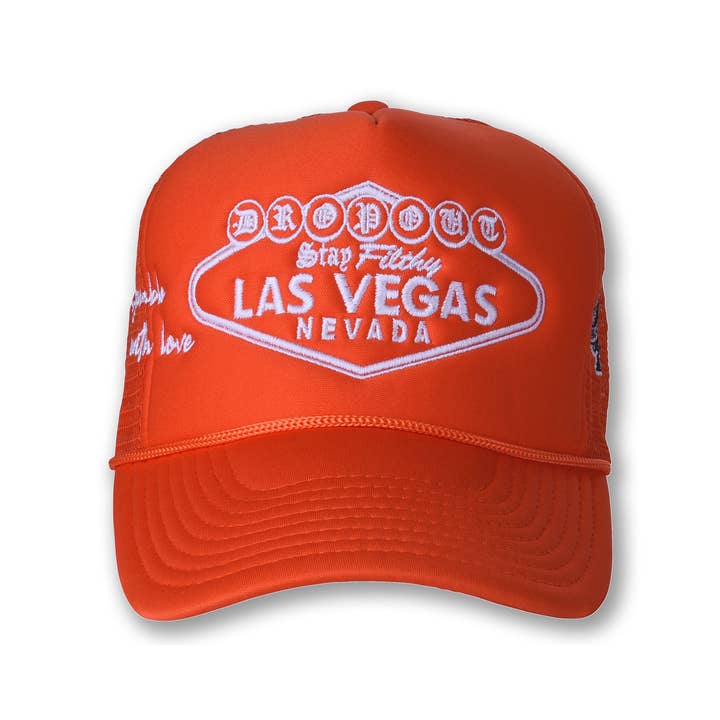 Dropout New York - Wholesale Trucker Hat - Unisex - Welcome to Vegas Trucker Hat
