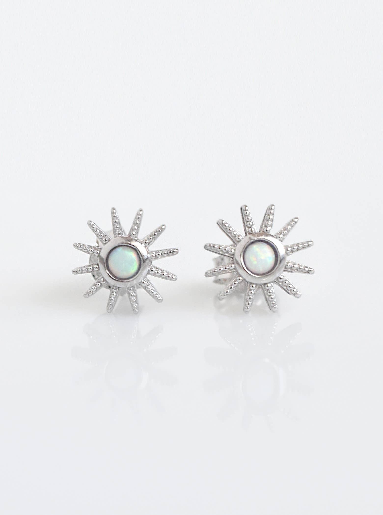 FELIX Z DESIGNS - Wholesale Stud/Post Earrings - 925 Silver Starburst Stud Earrings0