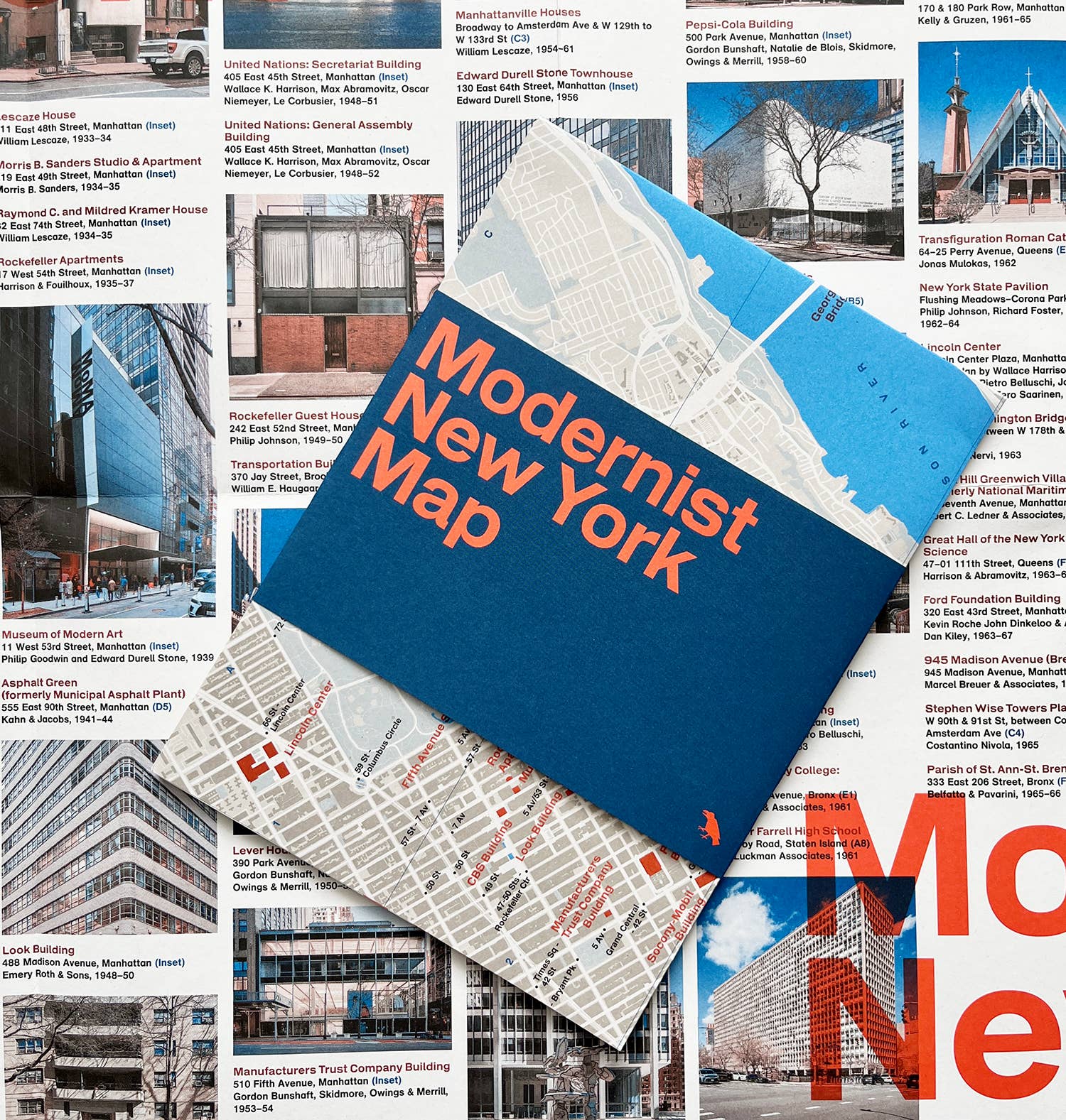 Blue Crow Media – wholesale Arts and entertainment – Modernist New York Map1