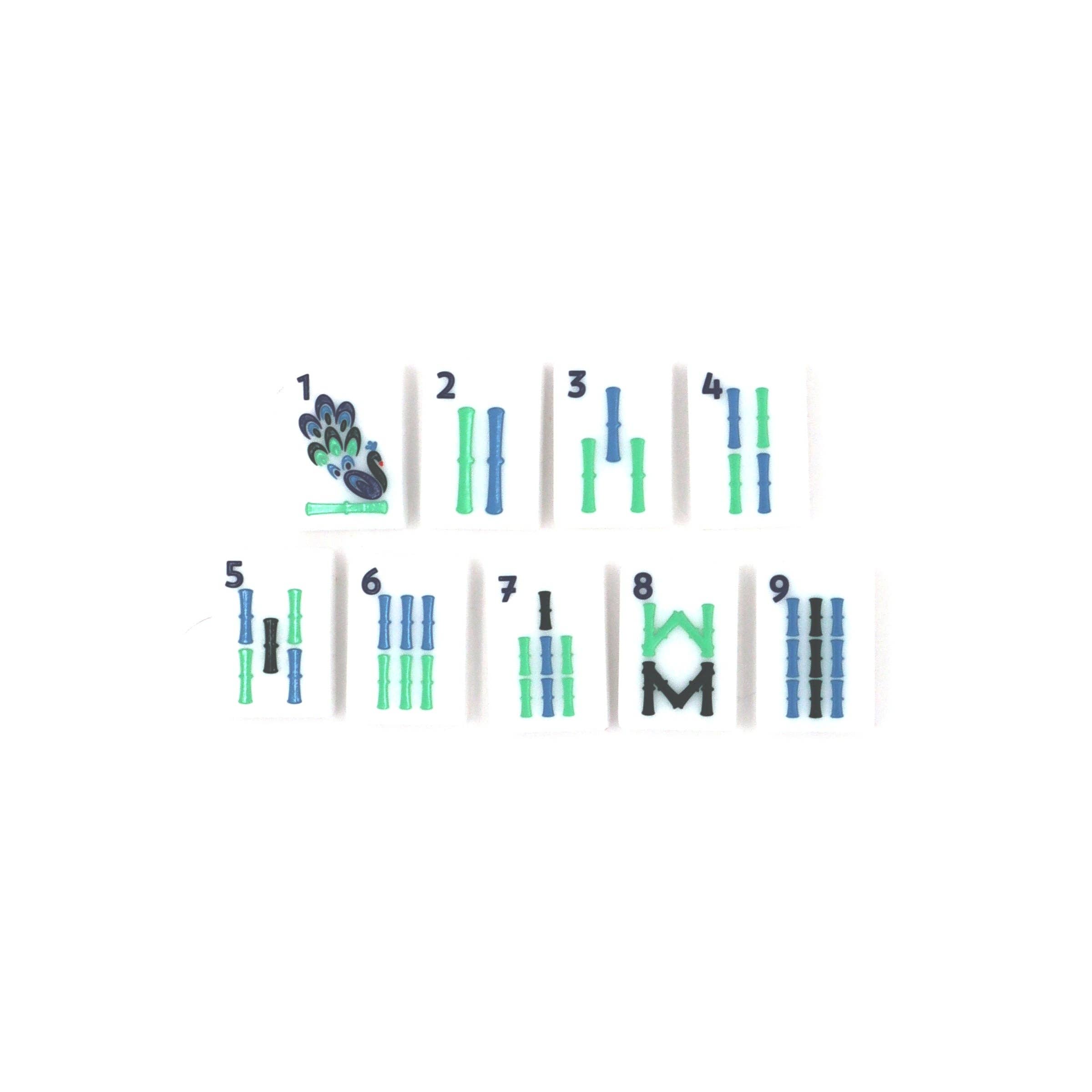 The Mahjong House - Wholesale Board Game - The House Tile Set, Pink2