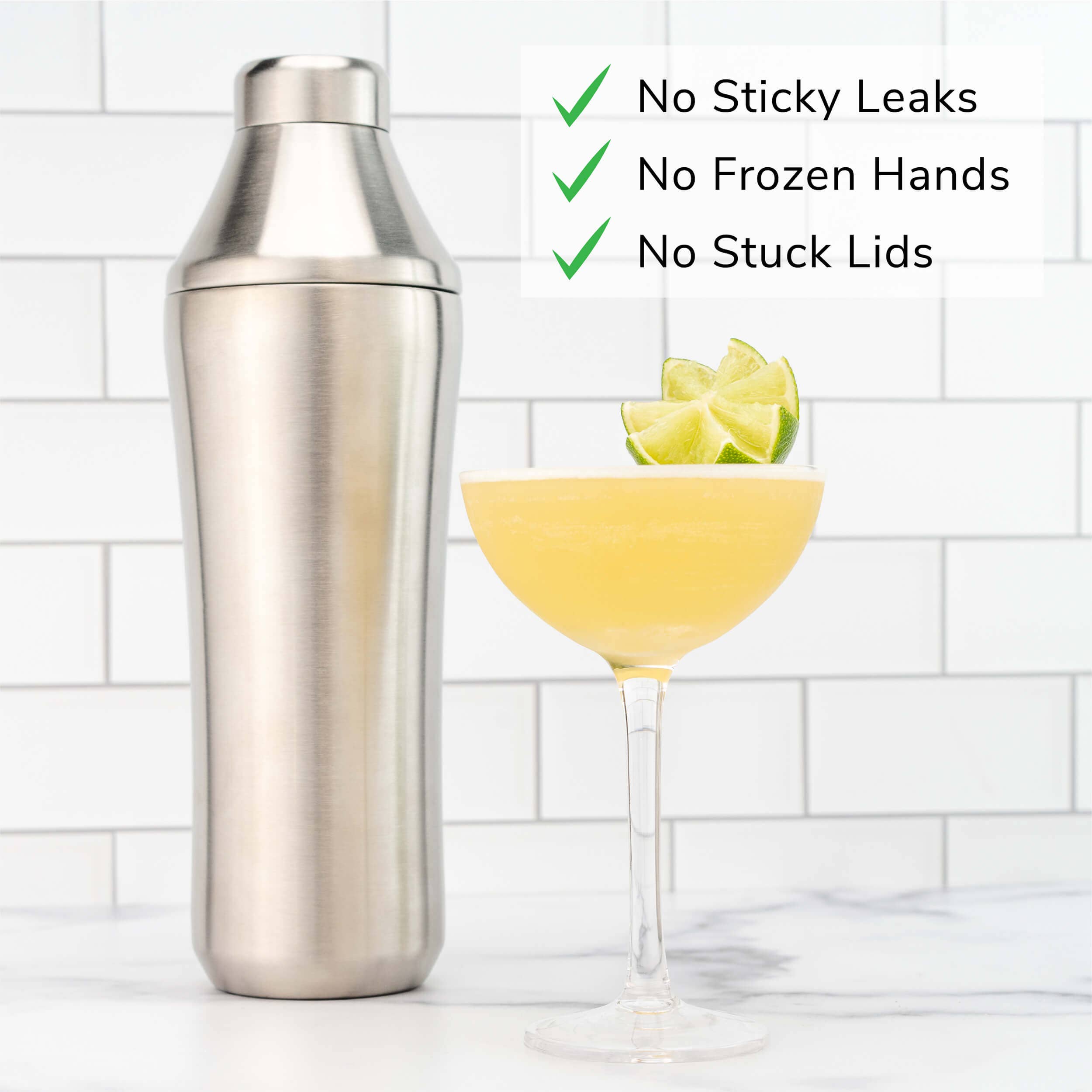 Elevated Craft - Wholesale Cocktail Shaker - Elevated Craft® Hybrid Cocktail Shaker1