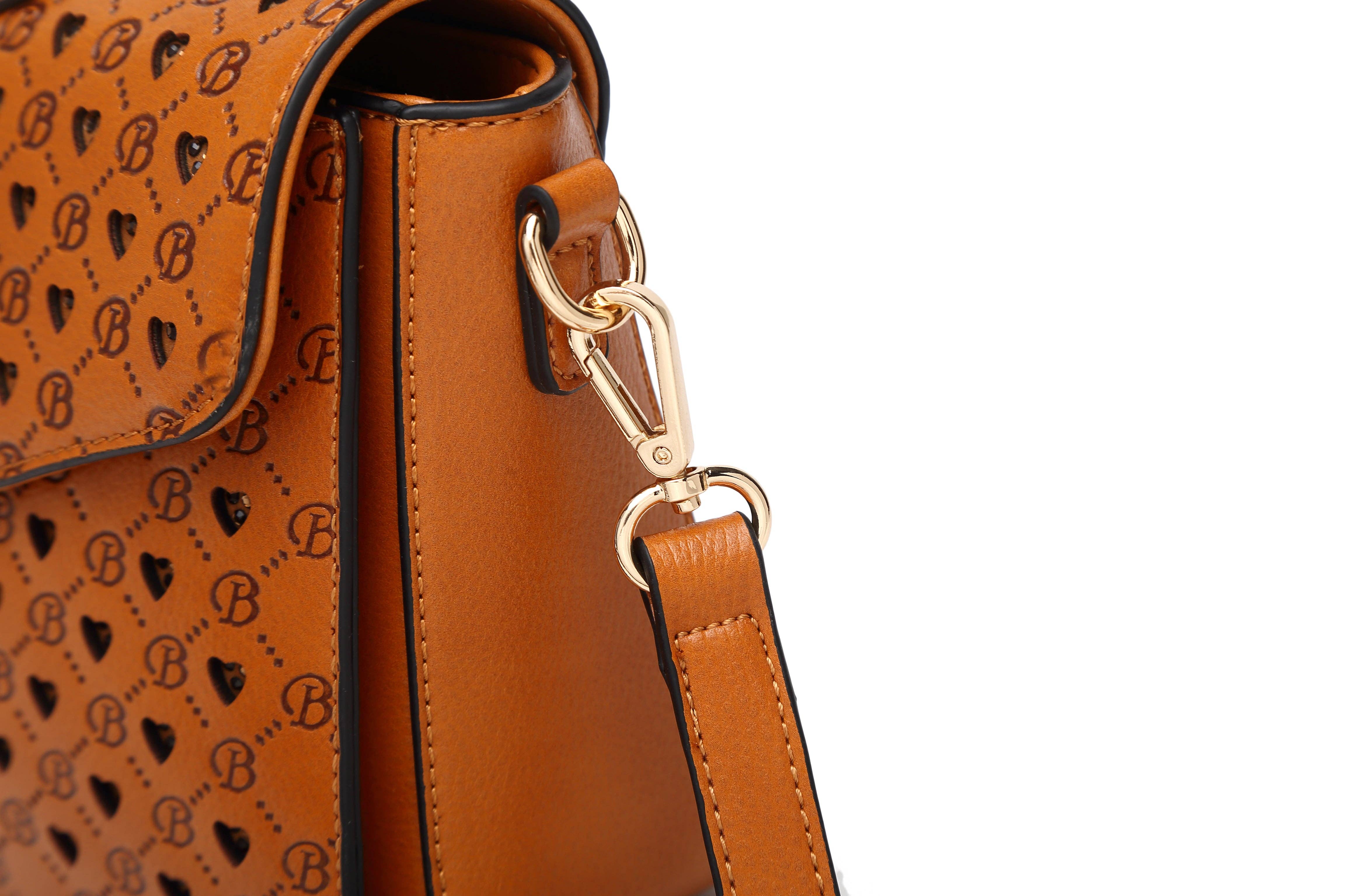 Brangio (Italy) Company Inc. - Vente Sac à bandoulière – femme - Sac bandoulière monogramme luxe Brangio Italie6