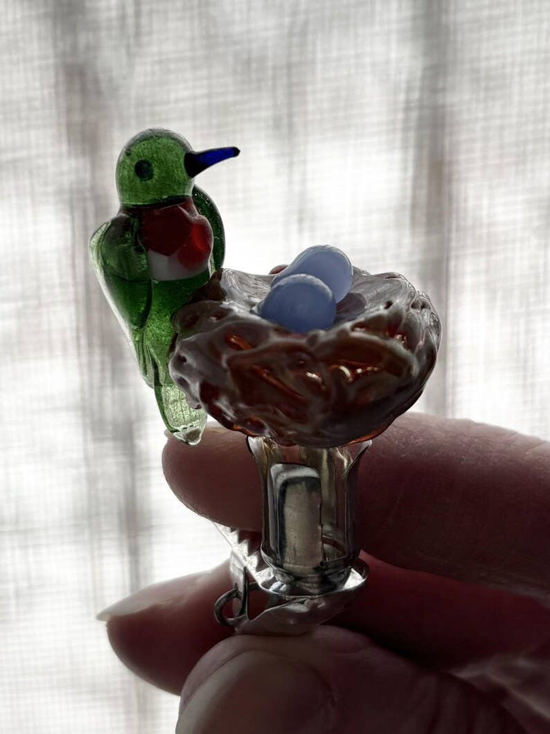 Sage Studios - Wholesale Ornament - Hummingbird Nest Ornament2