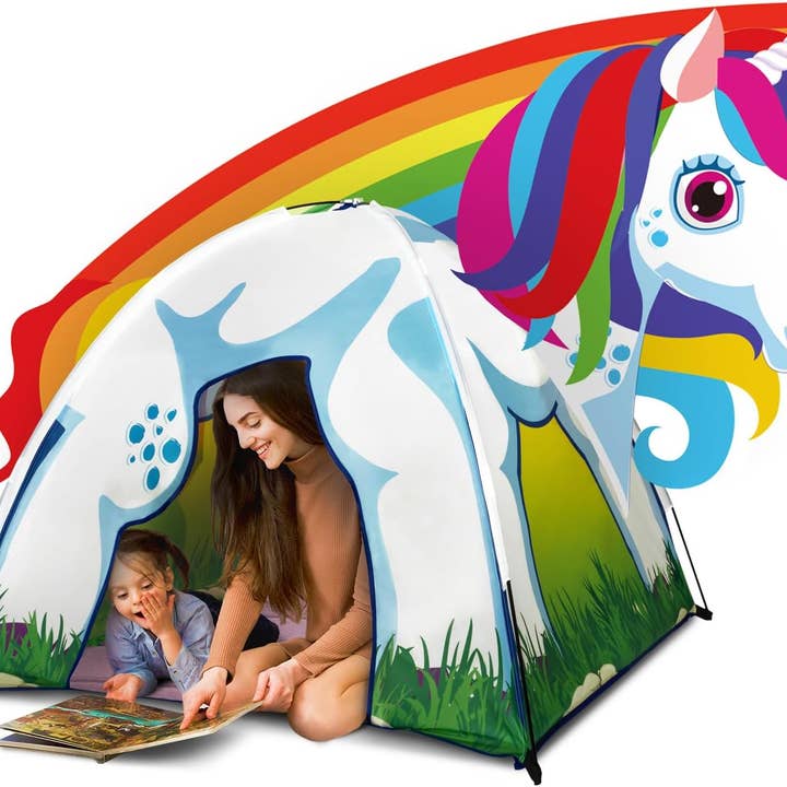 Toysical - Wholesale Tent - Kids - Unicorn Kids Play Tent with Princess Playhouse
