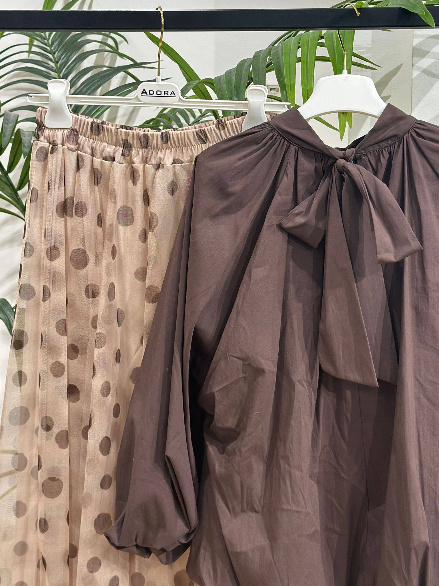 ADORA – wholesale Blouse – Women’s – Cotton blouse with bow at the back5