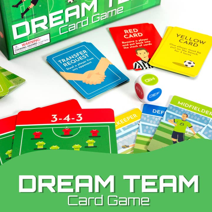 Boxer Gifts – wholesale Card game – Dream Team Game - Football Games/Kids Games1