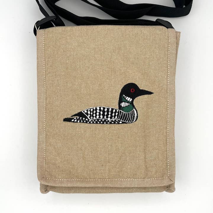 Women of the Cloud Forest - Wholesale Crossbody Bag - Unisex - Common Loon Field Bag0