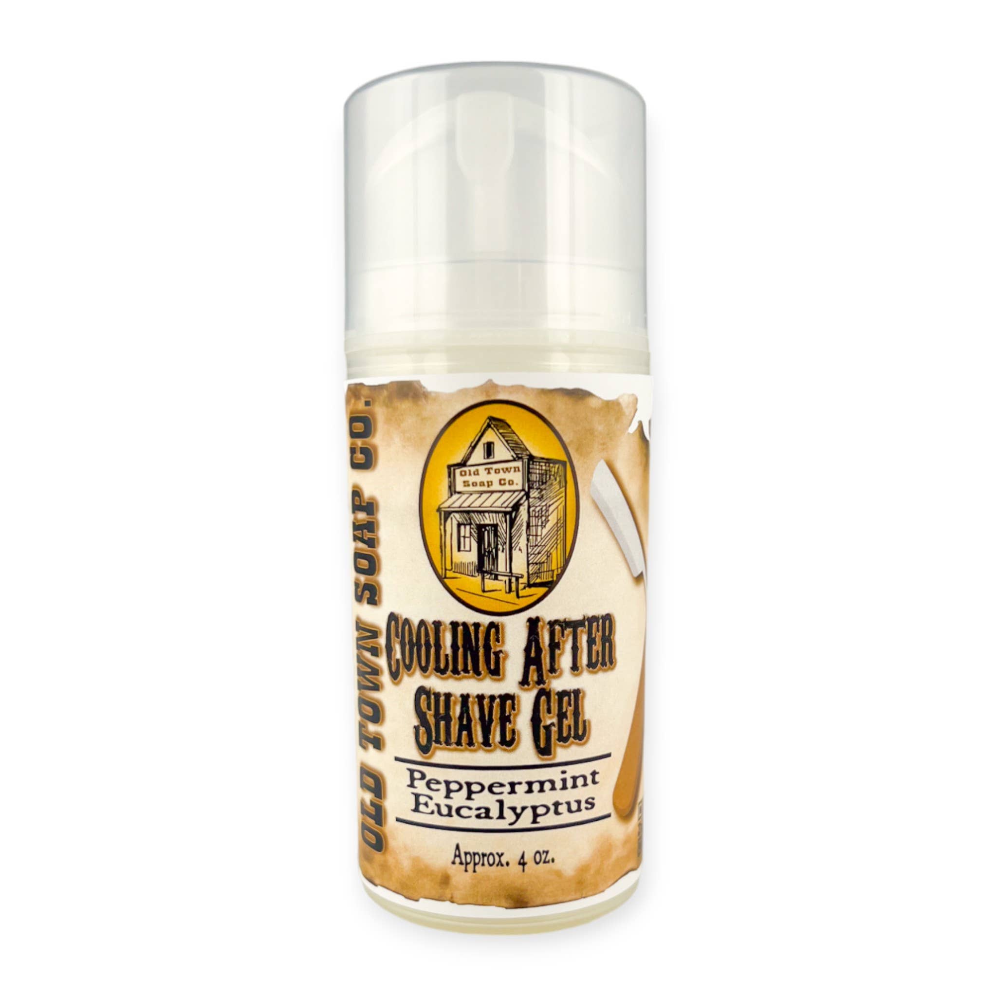 Old Town Soap Co. - Wholesale Aftershave - Men's - Cooling After Shave Gel - 4 Scent Options1