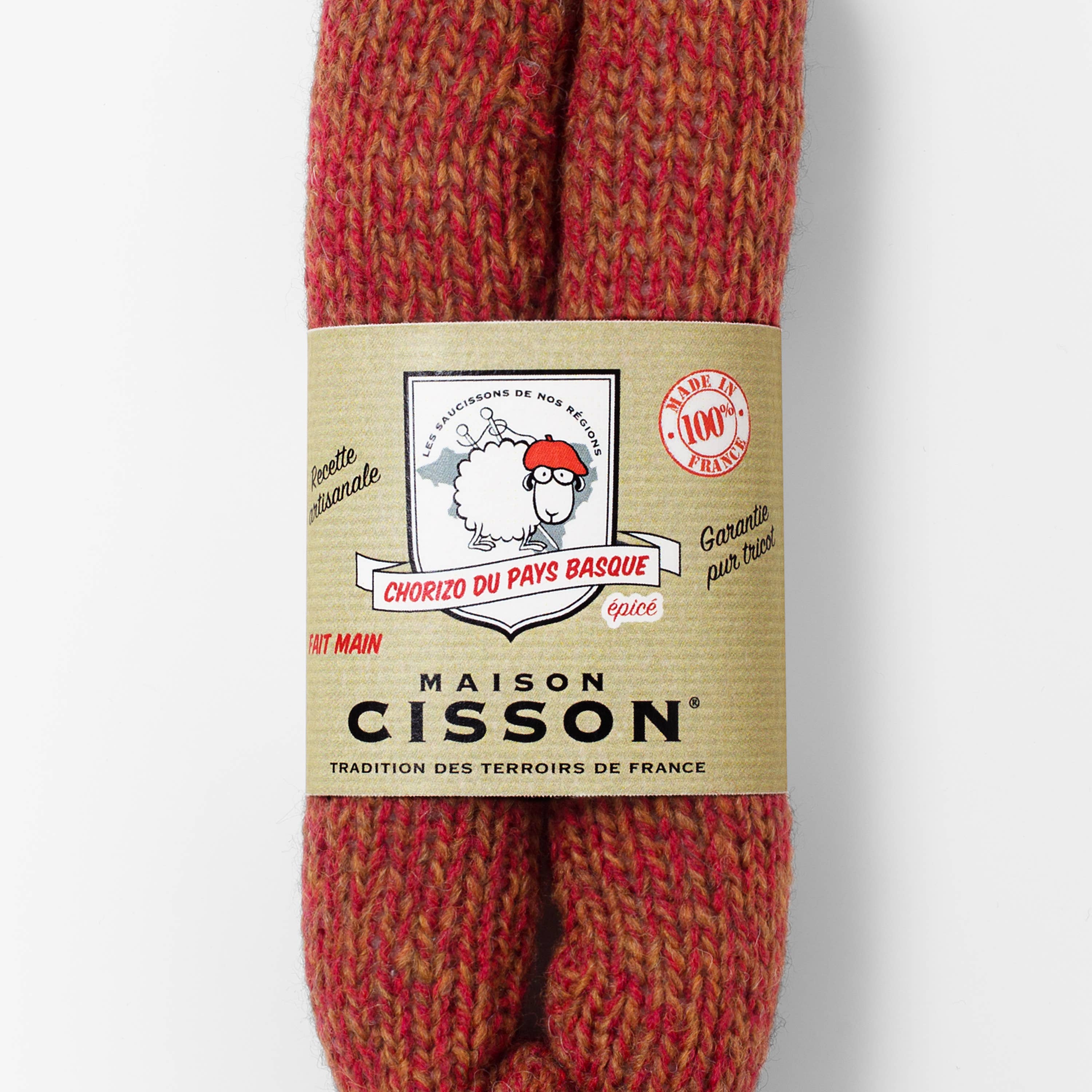 MAISON CISSON pour FAIRE PART AND CO - Wholesale Kitchen Tool/Gadget - Knit “Spicy chorizo from the Basque Country”1