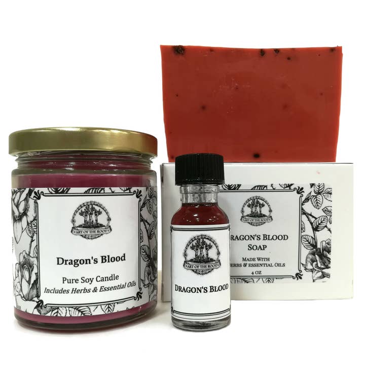 Art of the Root - Wholesale Meditation Supplies - Dragons Blood Spell Kit