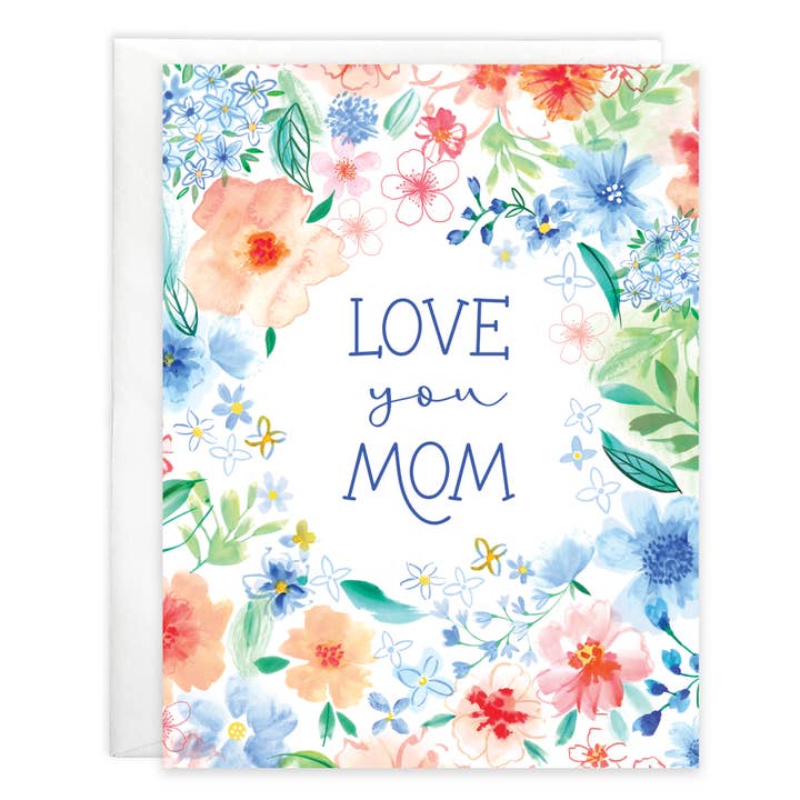 GINA B DESIGNS - Wholesale Mother's Day Card - Mother's Day Greeting Card - Soft Petals