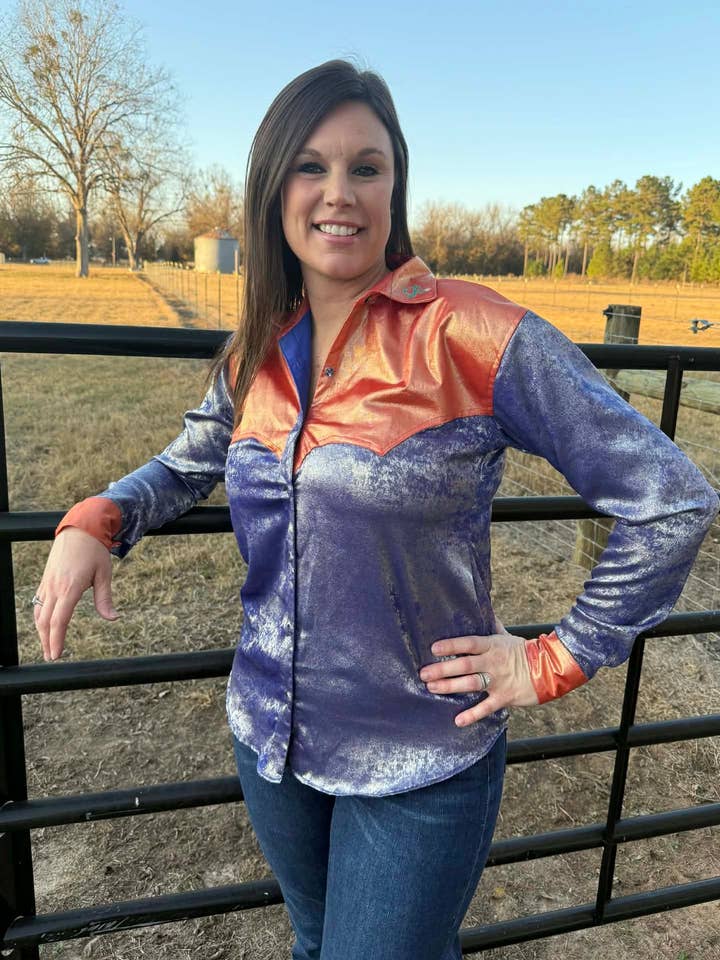 The Copper Canyon Show Shirt for wholesale by The Ranch Equestrian Apparel & Accessories