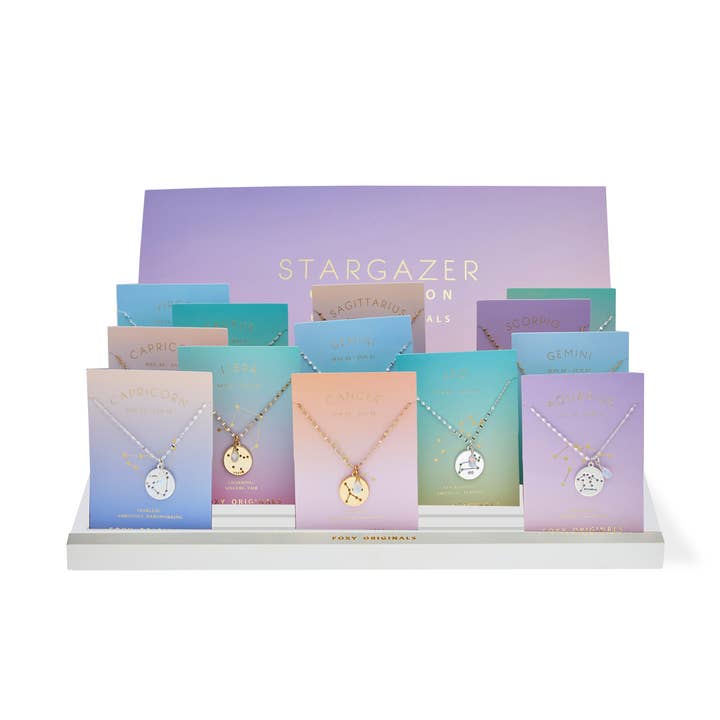 Stargazer Collection | Astrology Necklace Set for wholesale by Foxy Originals