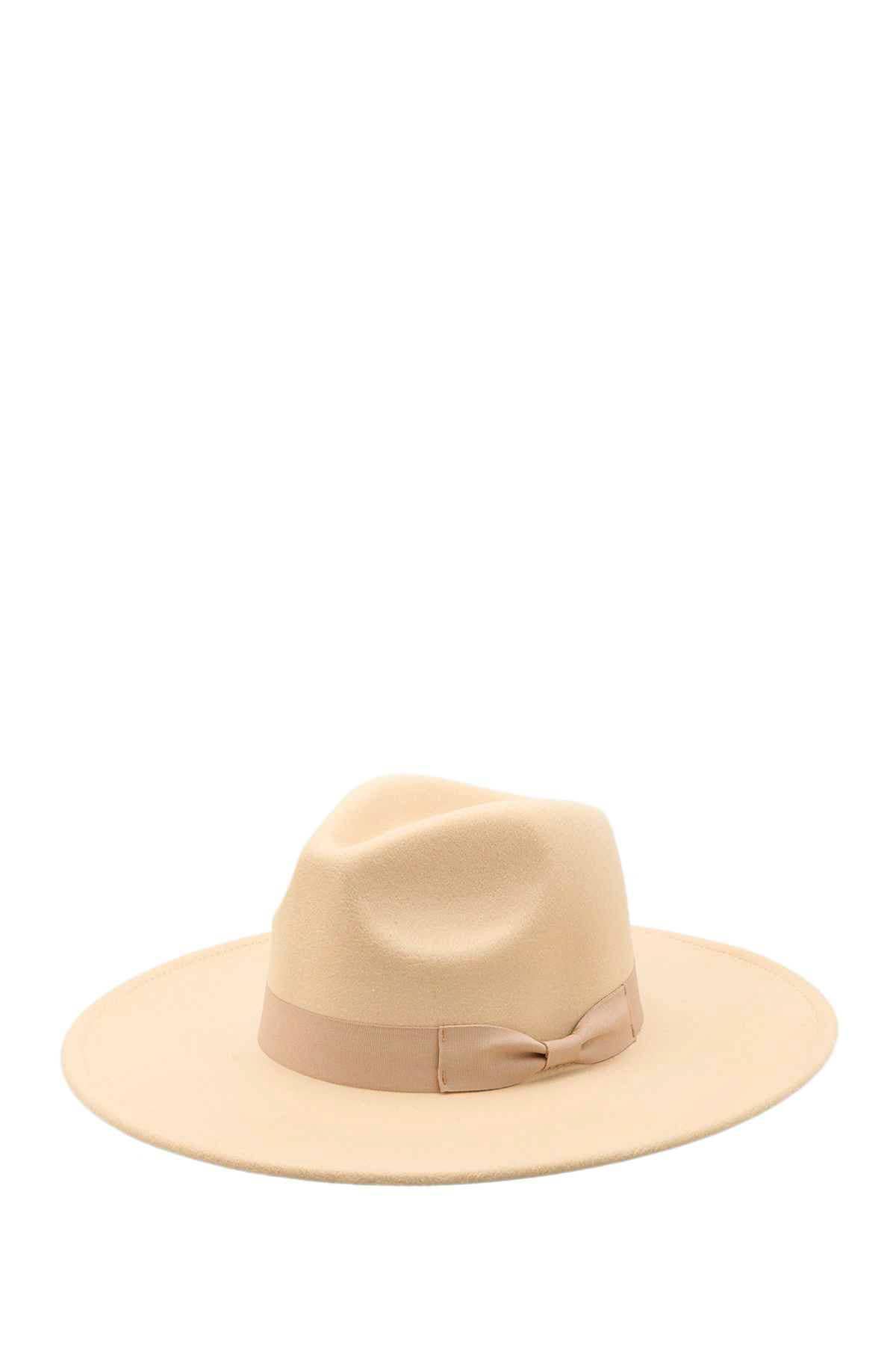 anbfashion - Wholesale Fedora - Women's - Felt Ribbon Basic Fedora Hat  304113
