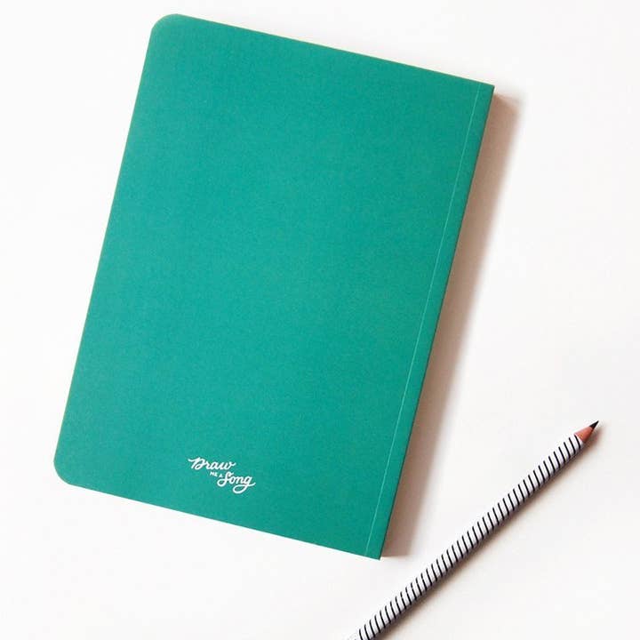 Draw Me a Song - Wholesale Notebook - Surfboard Notebook4