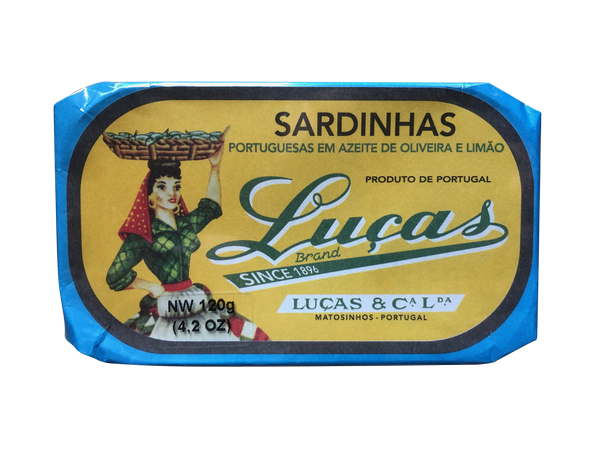 Portugalia Imports - Wholesale Tinned Fish - Luças Sardines in Olive Oil and Lemon1