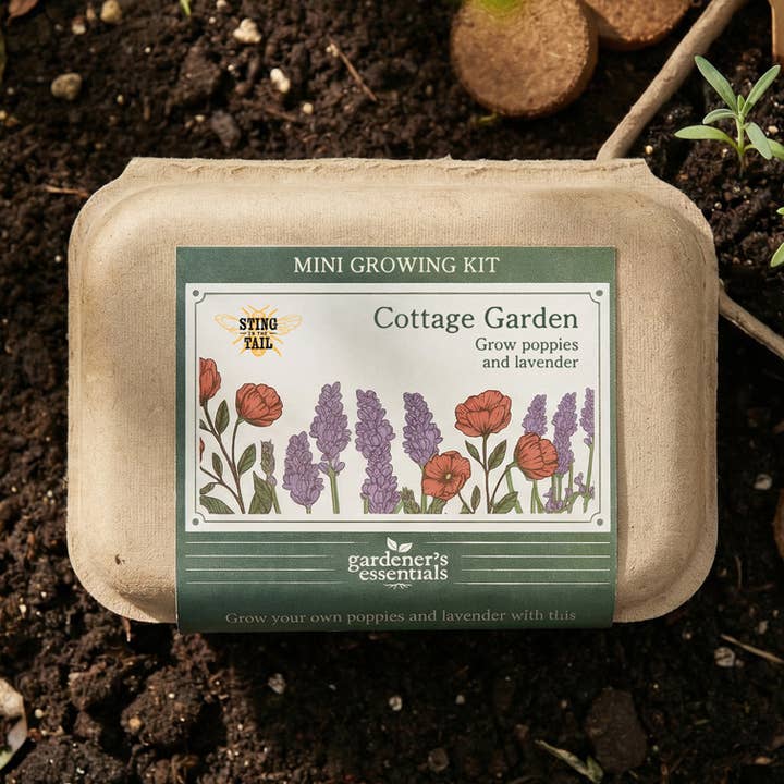 GARDENER'S ESSENTIALS - COTTAGE GARDEN SEED KIT for wholesale by Sting in the Tail Ltd