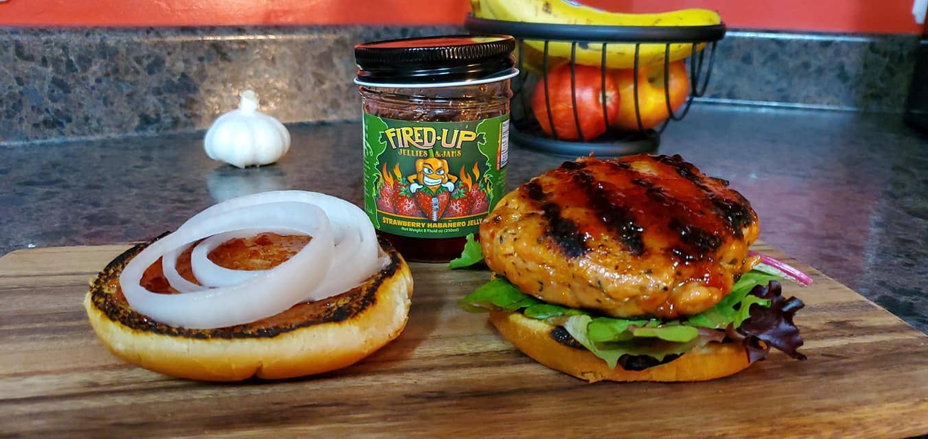 Fired Up Jellies and Jams - Wholesale Jam/Jelly - Strawberry Habanero Jelly1