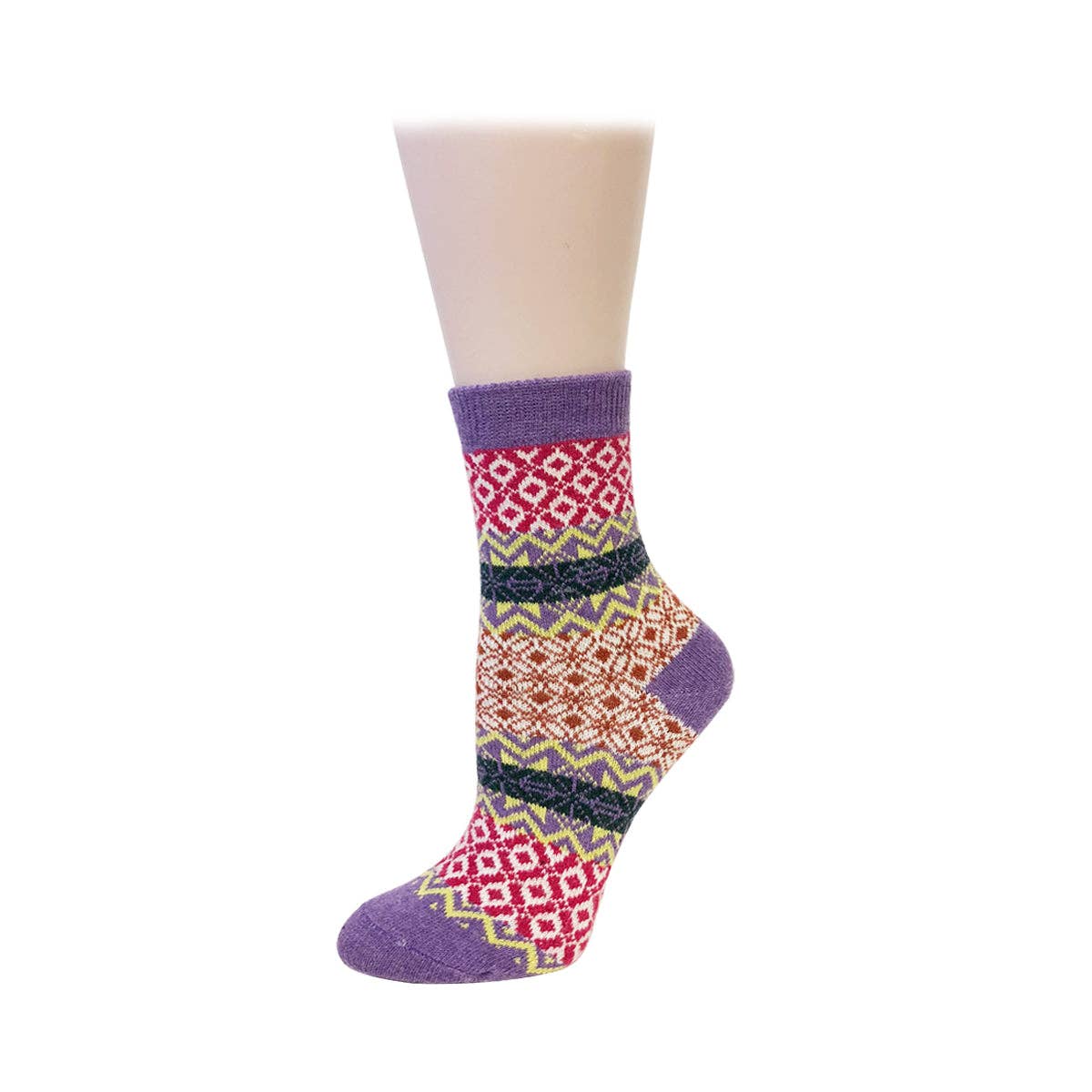 Wrapables.com - Wholesale Socks - Women's - Wrapables Women's Thick Winter Warm Wool Socks (Set of 5)8