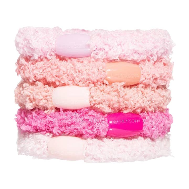 France Luxe/L. Erickson - Wholesale Hair Tie - Cozy Pony 5-Pack3