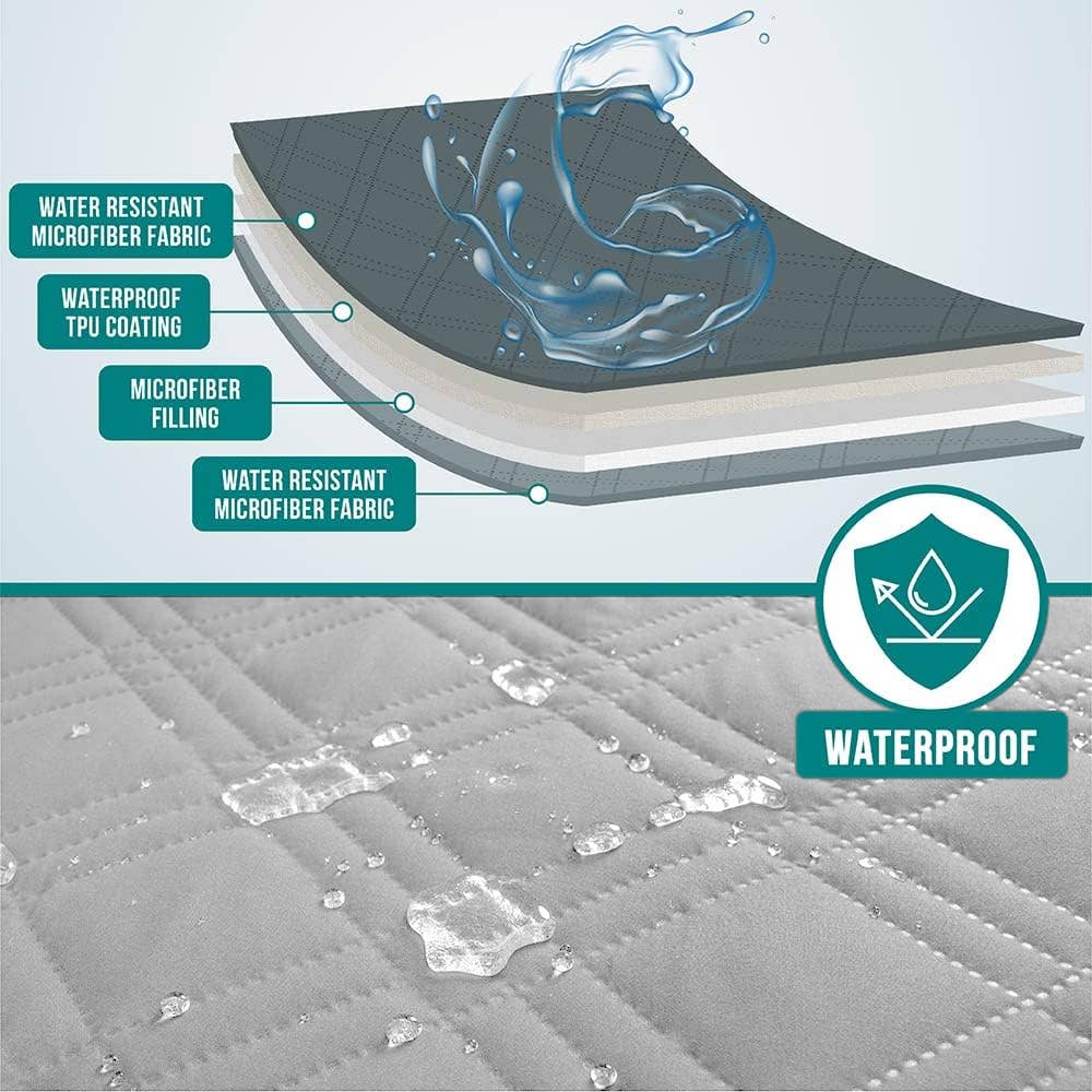 PetAmi - Vente Couverture – chat et chien - Housse de canapé imperméable pour animaux de compagnie33