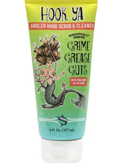 Angler Hand Scrub & Cleaner Remove Grease & Fish Odor Easily for wholesale by Hook'Ya