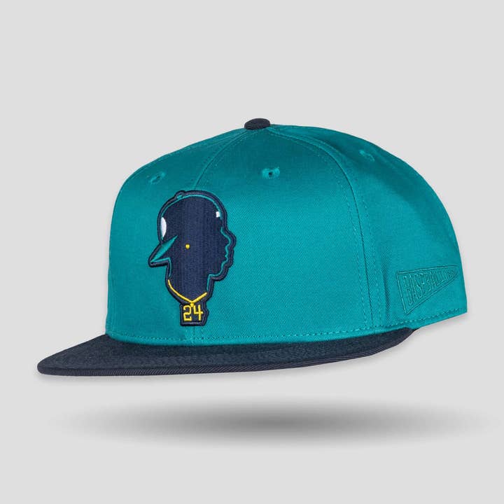 Baseballism - Wholesale Baseball Cap - Unisex - Junior's Silhouette Cap (Teal) - Ken Griffey Jr. Collection1