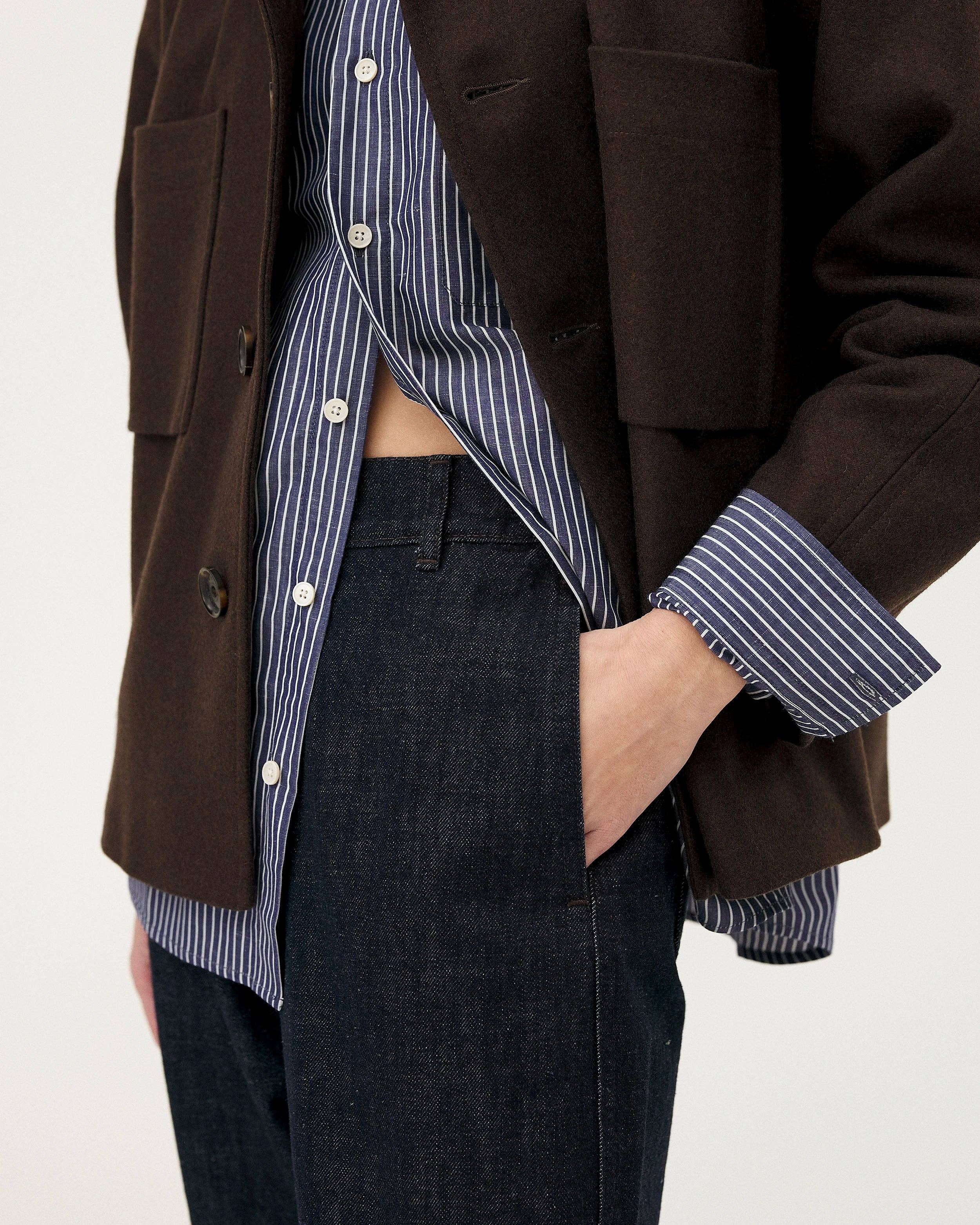 NOYOCO - Vente Jean – femme - Jean unisexe Calder Indigo10