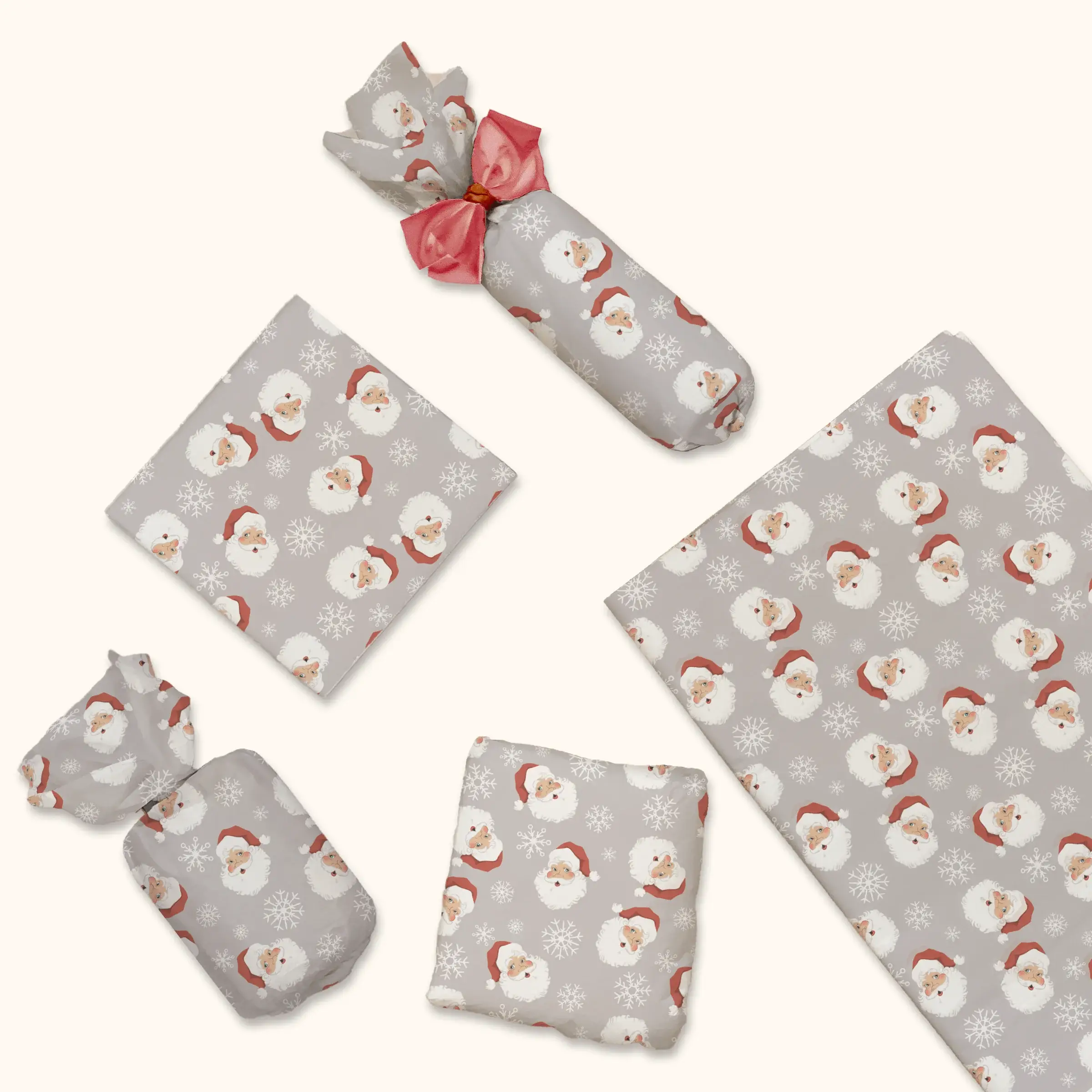 Eleven Fashion – wholesale Tissue paper – Santa Premium Printed Tissue Paper for Gift Bags1