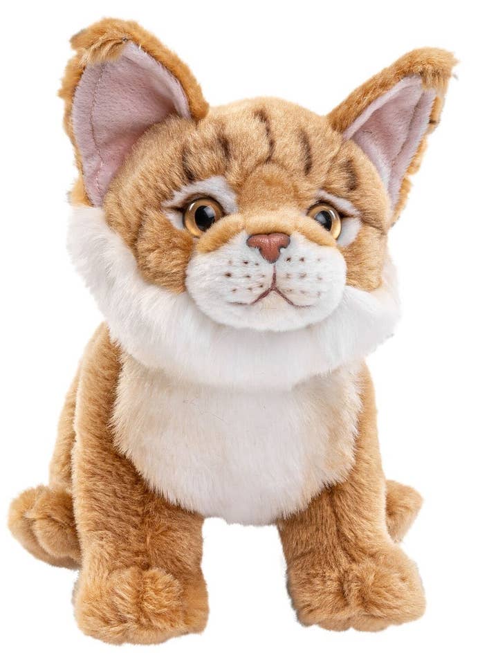 Maine coon cat with attachable lion's mane plush toy for wholesale by Uni Toys