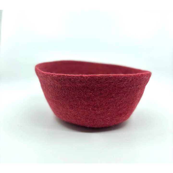 Fibres of Life - Wool & Felt - Wholesale Decorative Plate/Dish/Bowl - Felt Bowl-Large | Wool Storage Bowl | Catch-all Home Decor10